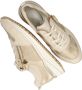 Remonte Beige Metallic Glitter Sneaker met Rits Beige Dames - Thumbnail 11