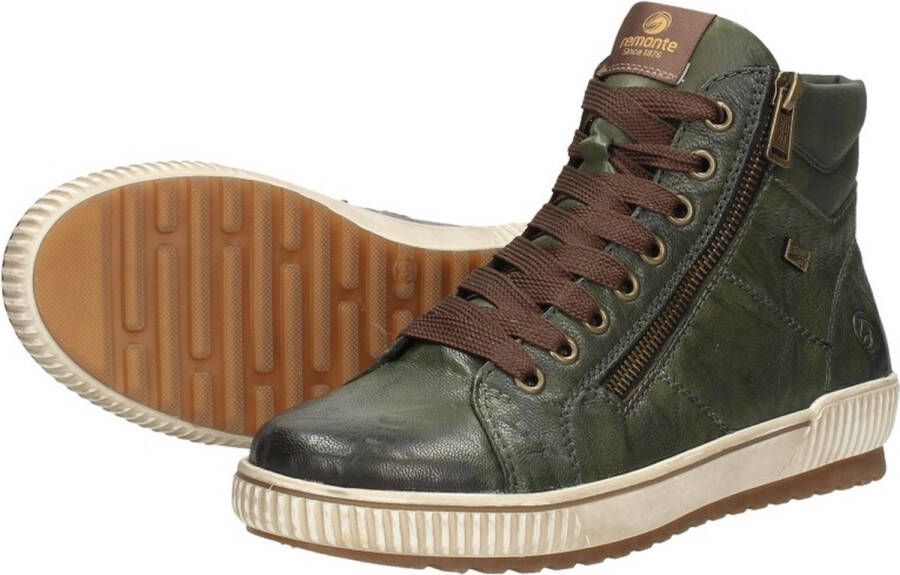 Remonte dames sneaker Groen