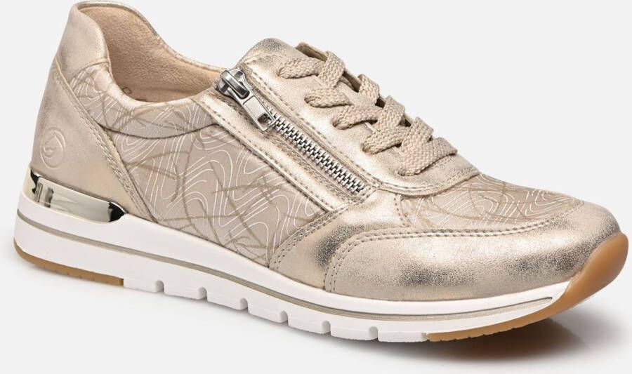 Remonte Dames Sneaker R6700-60 Beige Print