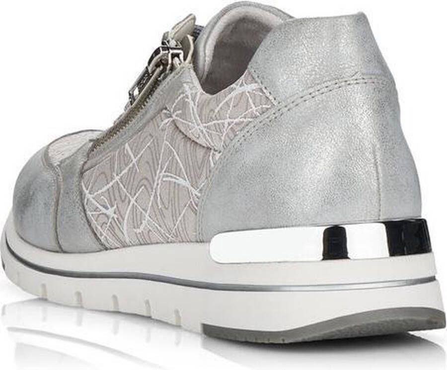 Remonte -Dames zilver sneakers