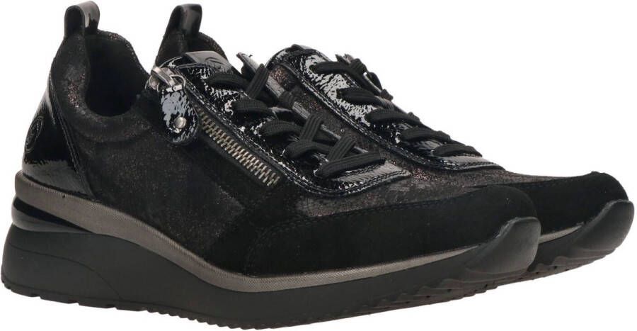 Remonte Sneakers Laag Sneakers Laag zwart