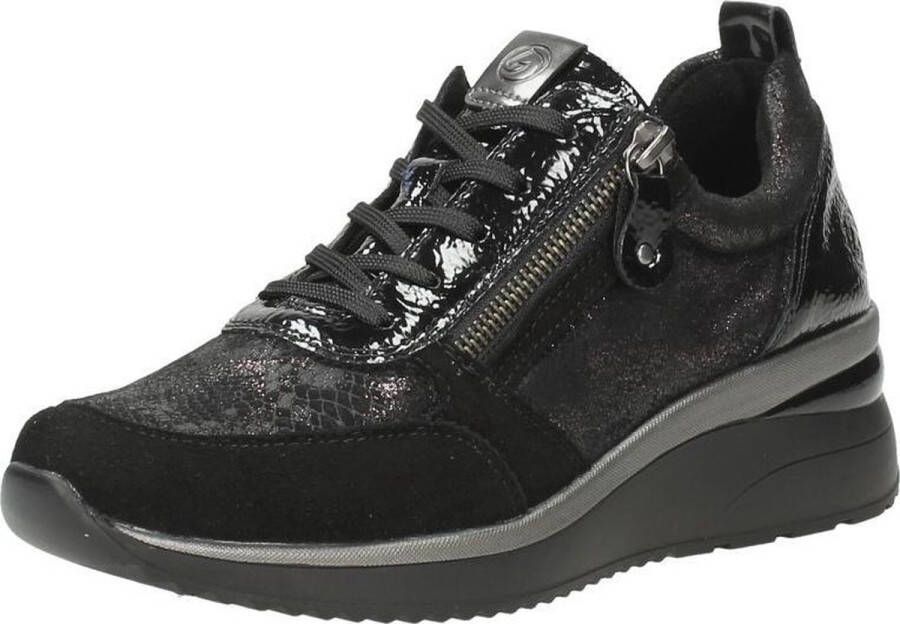 Remonte Sneakers Laag Sneakers Laag zwart