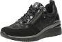 Remonte Sneakers Laag Sneakers Laag Zwart - Thumbnail 15