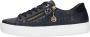 Remonte Elegante Zwarte Sneaker met Lakdetails Black Dames - Thumbnail 6