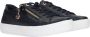 Remonte Elegante Zwarte Sneaker met Lakdetails Black Dames - Thumbnail 11