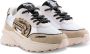 Replay Athena JR-1 chunky sneakers wit beige Meisjes Imitatieleer Printopdruk 37 - Thumbnail 13