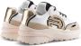 Replay Athena JR-1 chunky sneakers wit beige Meisjes Imitatieleer Printopdruk 37 - Thumbnail 14