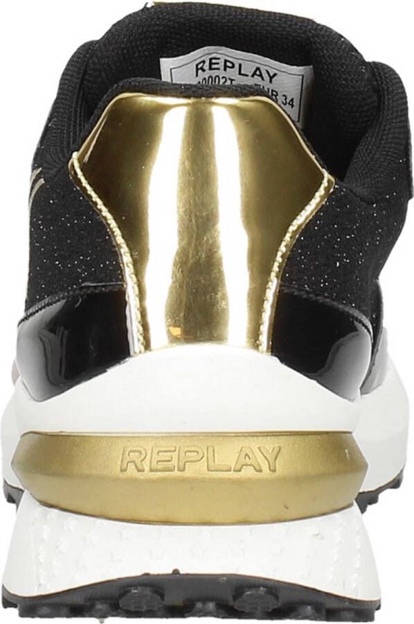 Replay Athena Jr 2 Meisjes Sneaker Zwart