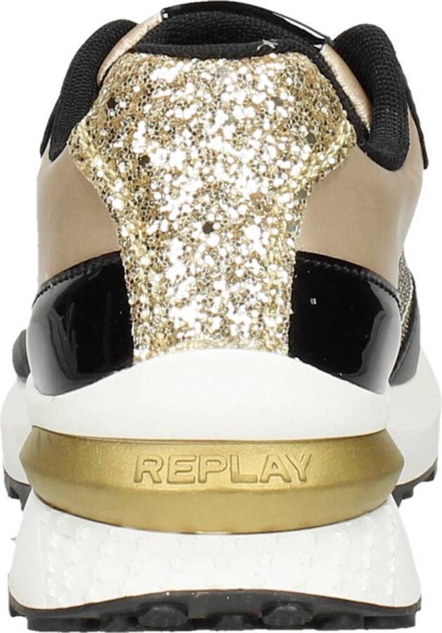 Replay Athena Jr Lage sneakers Meisjes Kids Zwart