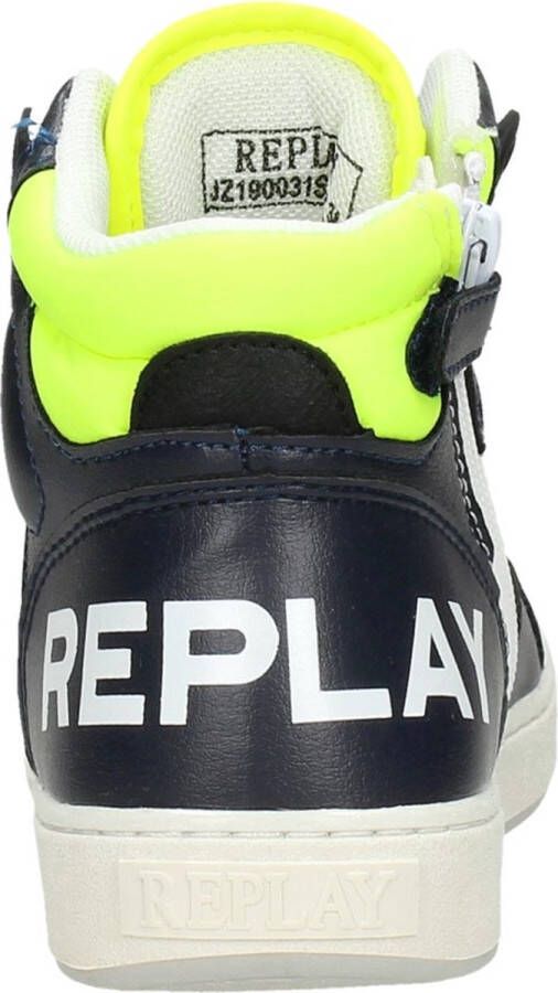 Replay Cobra Hoge sneakers Leren Sneaker Meisjes Multi