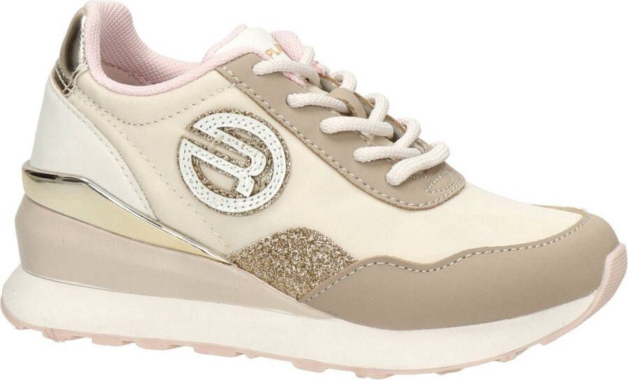 Replay Electra Jr-1 Meisjes Sneaker Beige