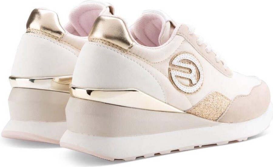 Replay Electra Jr-1 Meisjes Sneaker Beige