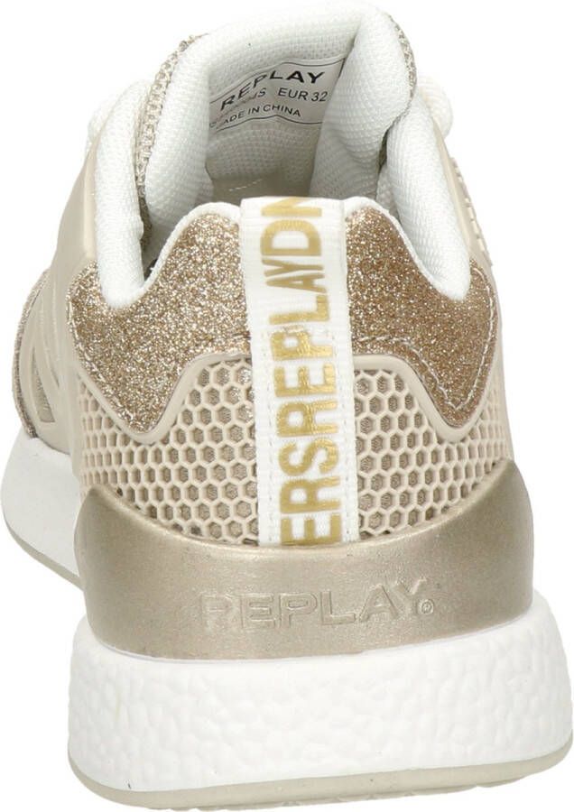 Replay Maze JR-1 sneakers beige goud Meisjes Textiel 32 - Foto 12