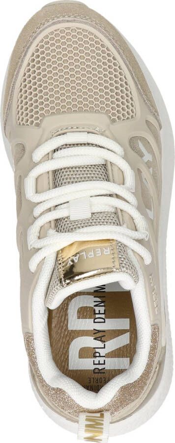 Replay Maze JR-1 sneakers beige goud Meisjes Textiel 32 - Foto 13