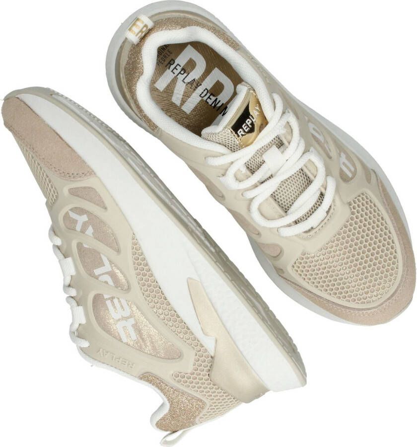 Replay Maze JR-1 sneakers beige goud Meisjes Textiel 32 - Foto 14