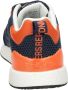 Replay Maze JR-1 sneakers donkerblauw oranje Jongens Textiel 36 - Thumbnail 12