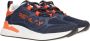 Replay Maze JR-1 sneakers donkerblauw oranje Jongens Textiel 36 - Thumbnail 13