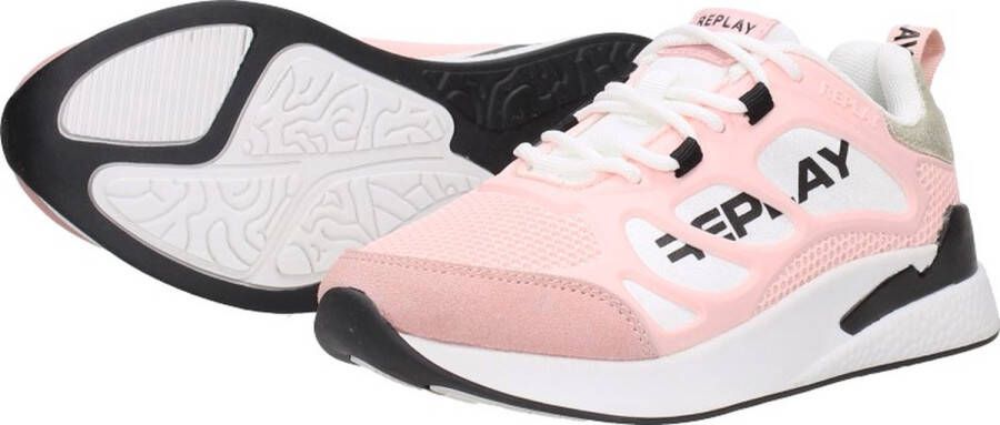 Replay Maze Jr. meisjes sneaker Roze