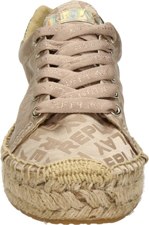 Replay Nash Allover dames sneaker Beige