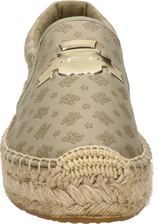 Replay Nash Deco dames espadrille Beige