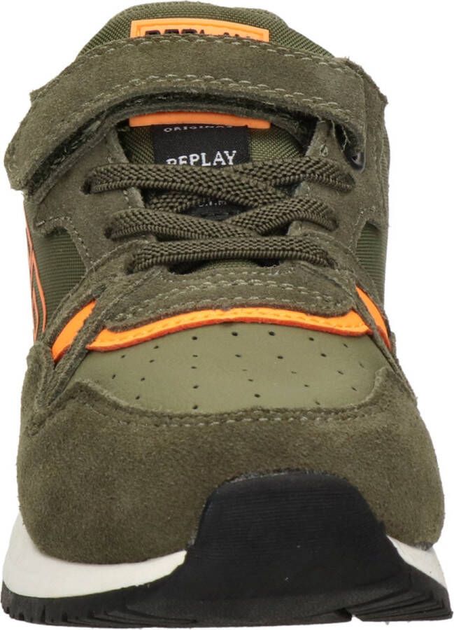 Replay Shoot Jr Lage sneakers Jongens Groen