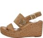 Replay Susan Micro Met Sandalen Touwzool beige - Thumbnail 12