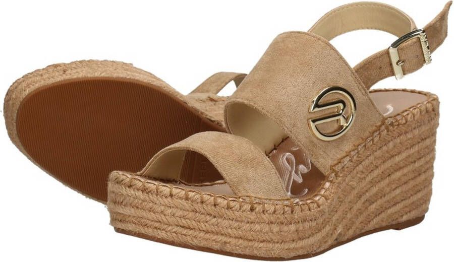 Replay Susan Micro Met Sandalen Touwzool beige - Foto 4