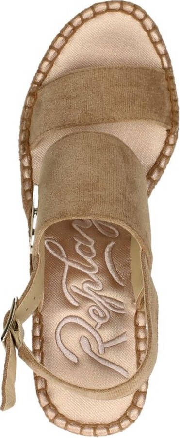 Replay Susan Micro Met Sandalen Touwzool beige - Foto 6