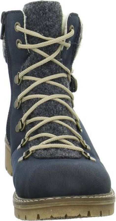 Rieker dames boot Blauw