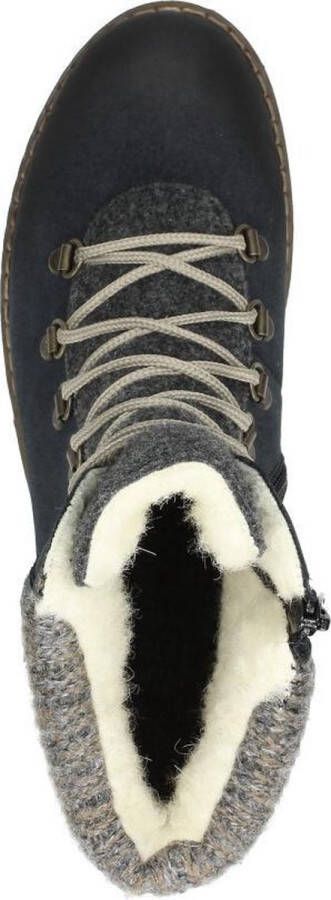 Rieker dames boot Blauw