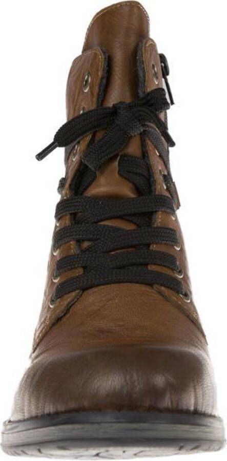 Rieker Bruine Cognackleurige Veterschoen voor Dames Brown Dames - Foto 11