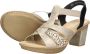 Rieker Elegante Comfortabele Sandalette Zwart Zilver Multicolor Dames - Thumbnail 11