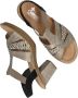 Rieker Elegante Comfortabele Sandalette Zwart Zilver Multicolor Dames - Thumbnail 9