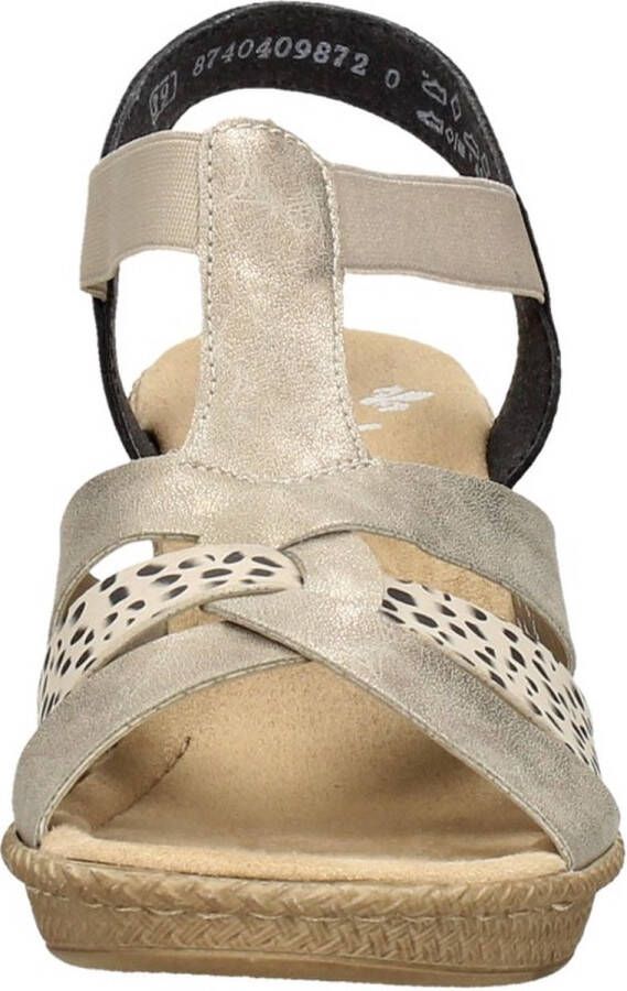 Rieker -Dames brons sandalen