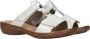 Rieker -Dames off-white ecru parel slippers & muiltjes - Thumbnail 13