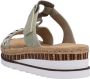 Rieker Slippers sleehak zomerschoen pantoffels met decoratieve kralen - Thumbnail 9