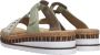 Rieker Slippers sleehak zomerschoen pantoffels met decoratieve kralen - Thumbnail 10