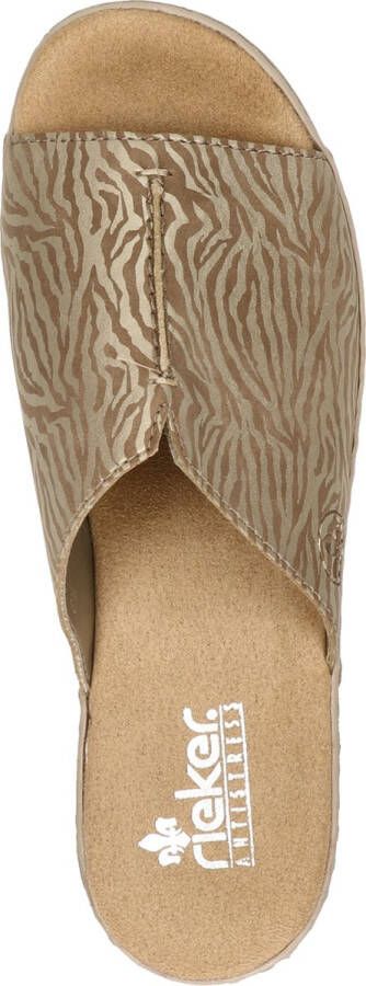 Rieker dames slipper Beige multi