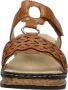 Rieker Heren Cognac Synthetische Slipper Brown Heren - Thumbnail 7