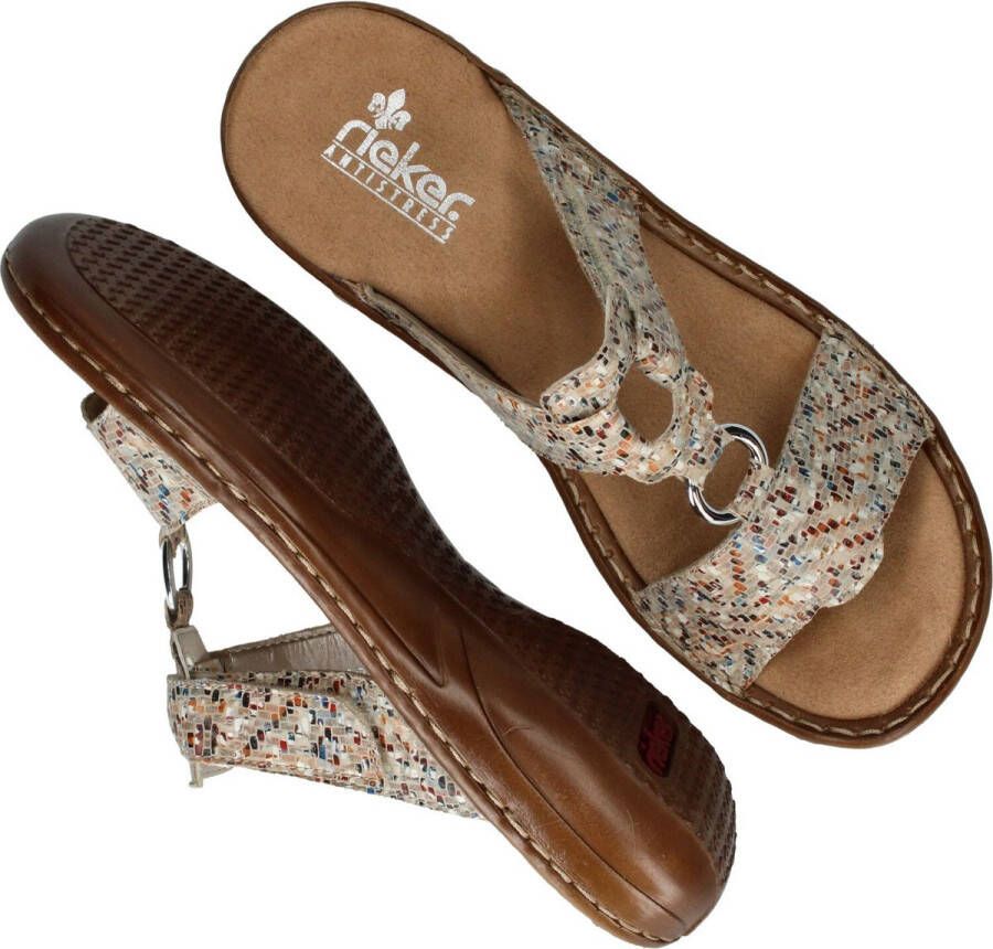 Rieker dames slipper Multi