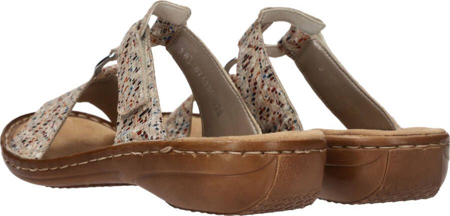 Rieker Kleurrijke Slipper met Zacht Voetbed Multicolor Dames