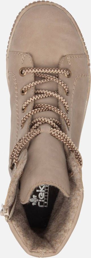 Rieker dames veterboot Beige