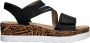 Rieker Elas Sandalen zwart Synthetisch Dames - Thumbnail 12