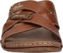 Rieker -Heren cognac caramel pantoffels & slippers - Thumbnail 8