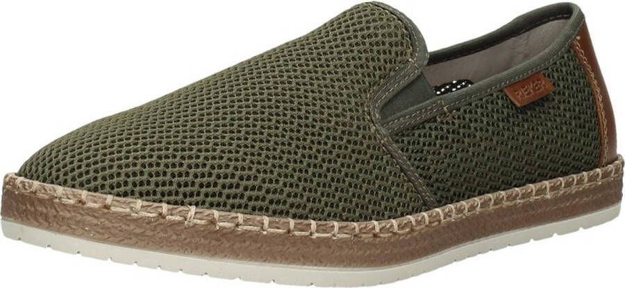 Rieker heren loafer Groen