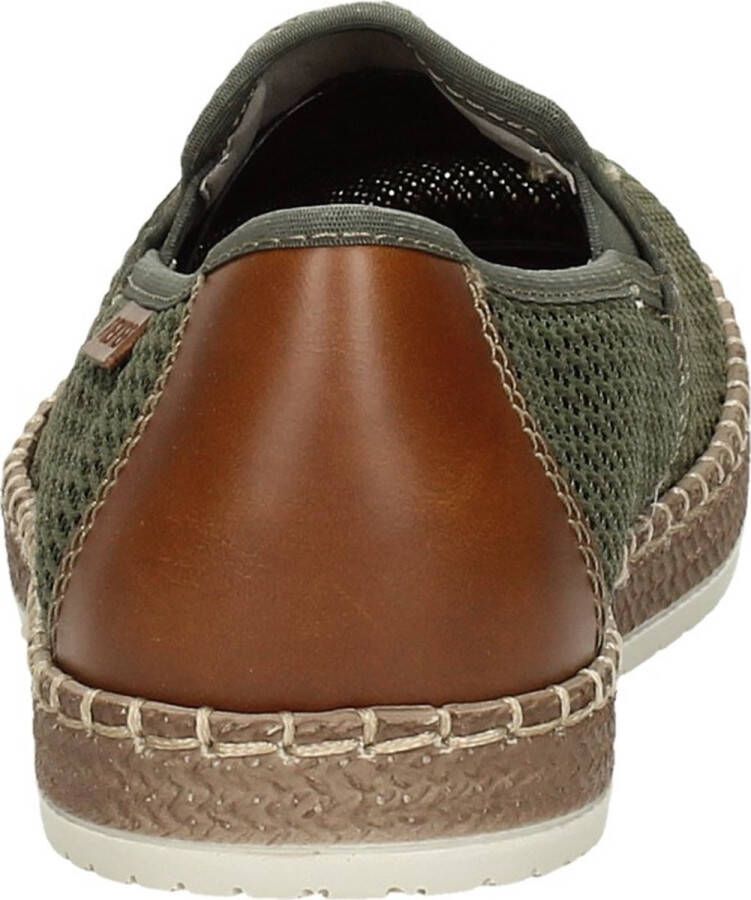 Rieker heren loafer Groen