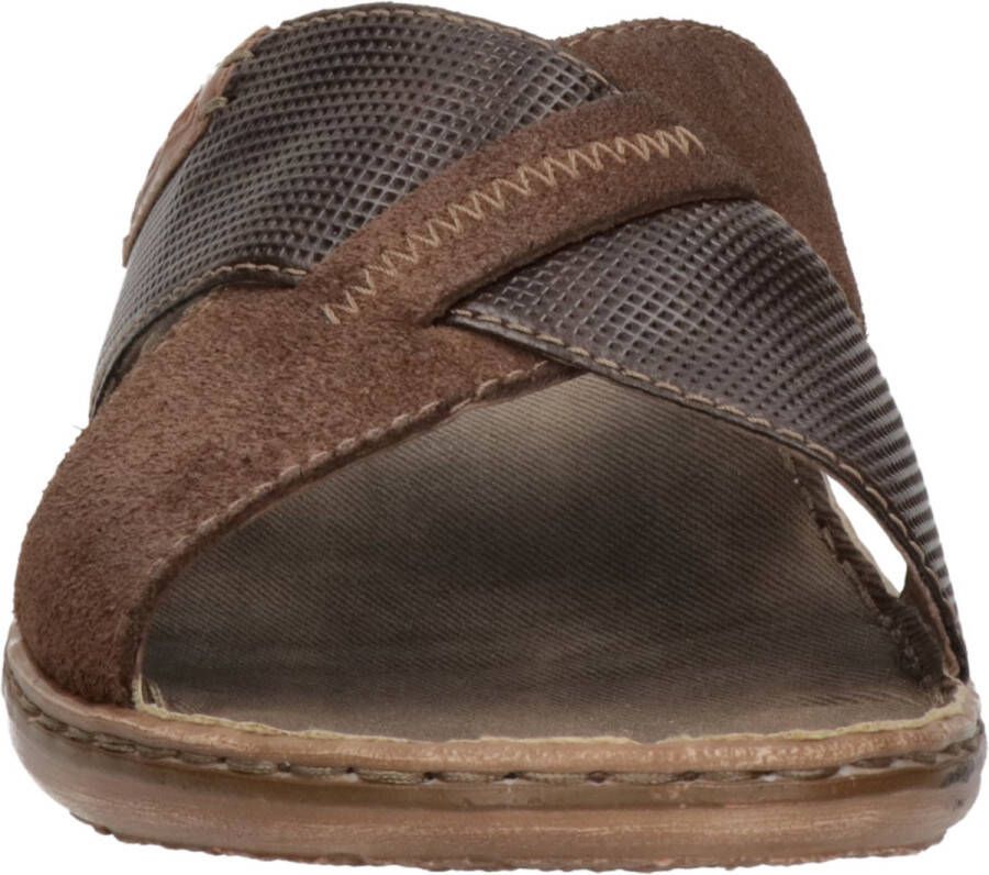 Rieker Heren Slipper 21063-20 Bruin