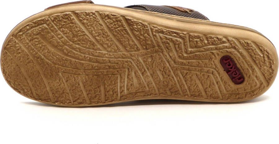 Rieker Heren Slipper 21063-20 Bruin