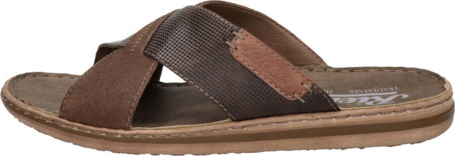 Rieker Heren Slipper 21063-20 Bruin