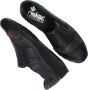 Rieker Blauwe Slip-On met Cognac Details Black Dames - Thumbnail 11